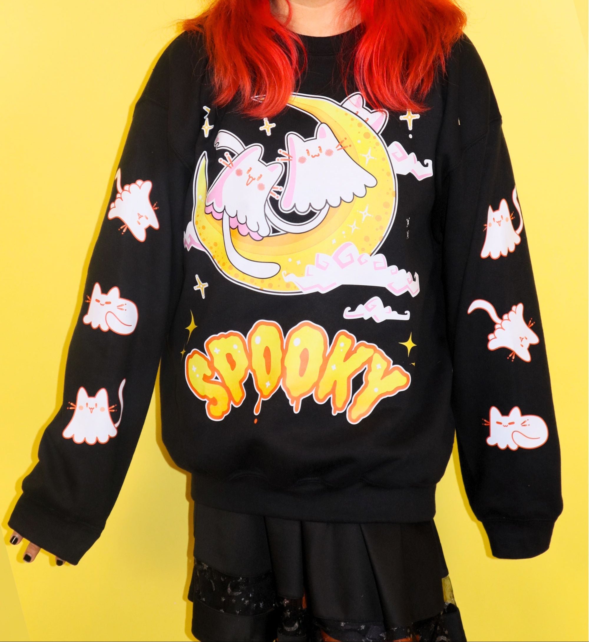 Spooky Kat Sweater