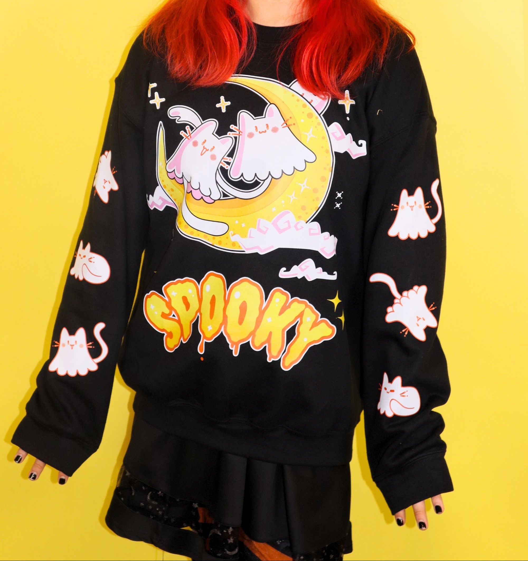 Spooky Kat Sweater