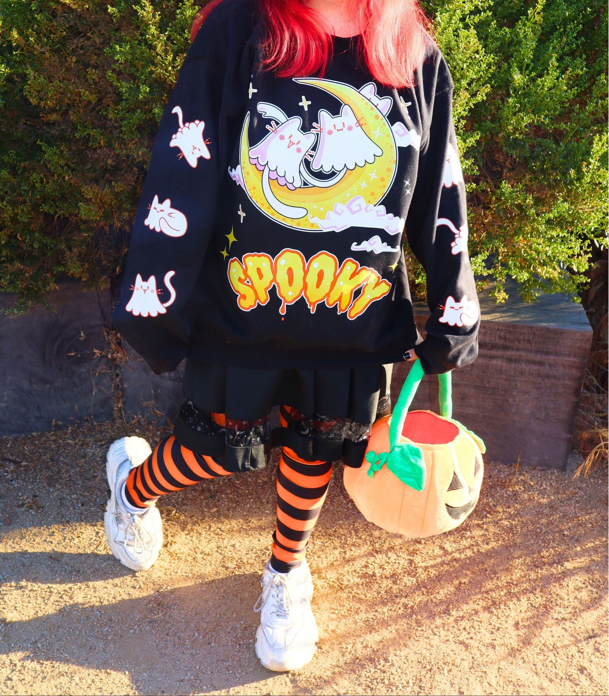 Spooky Kat Sweater