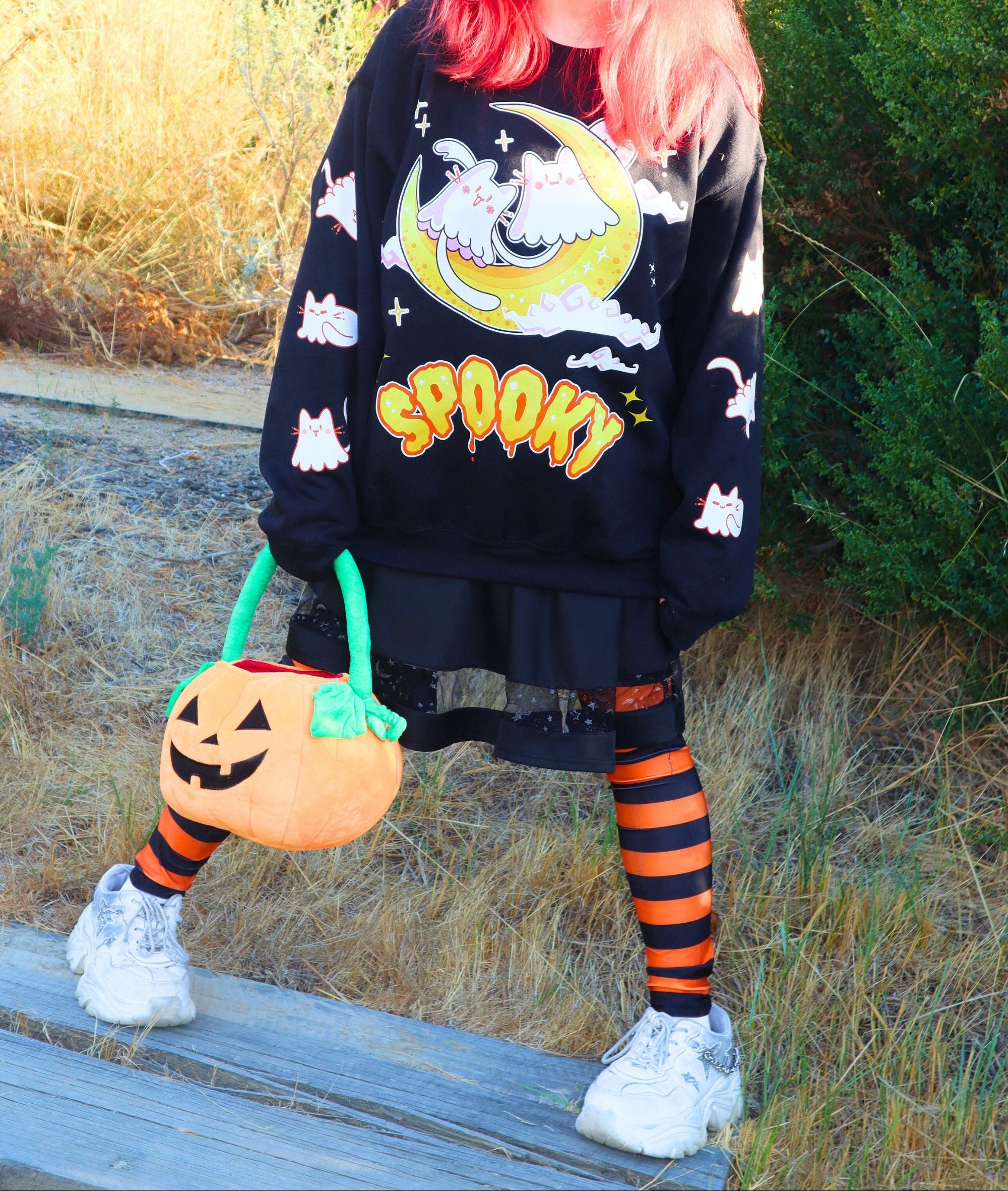 Spooky Kat Sweater