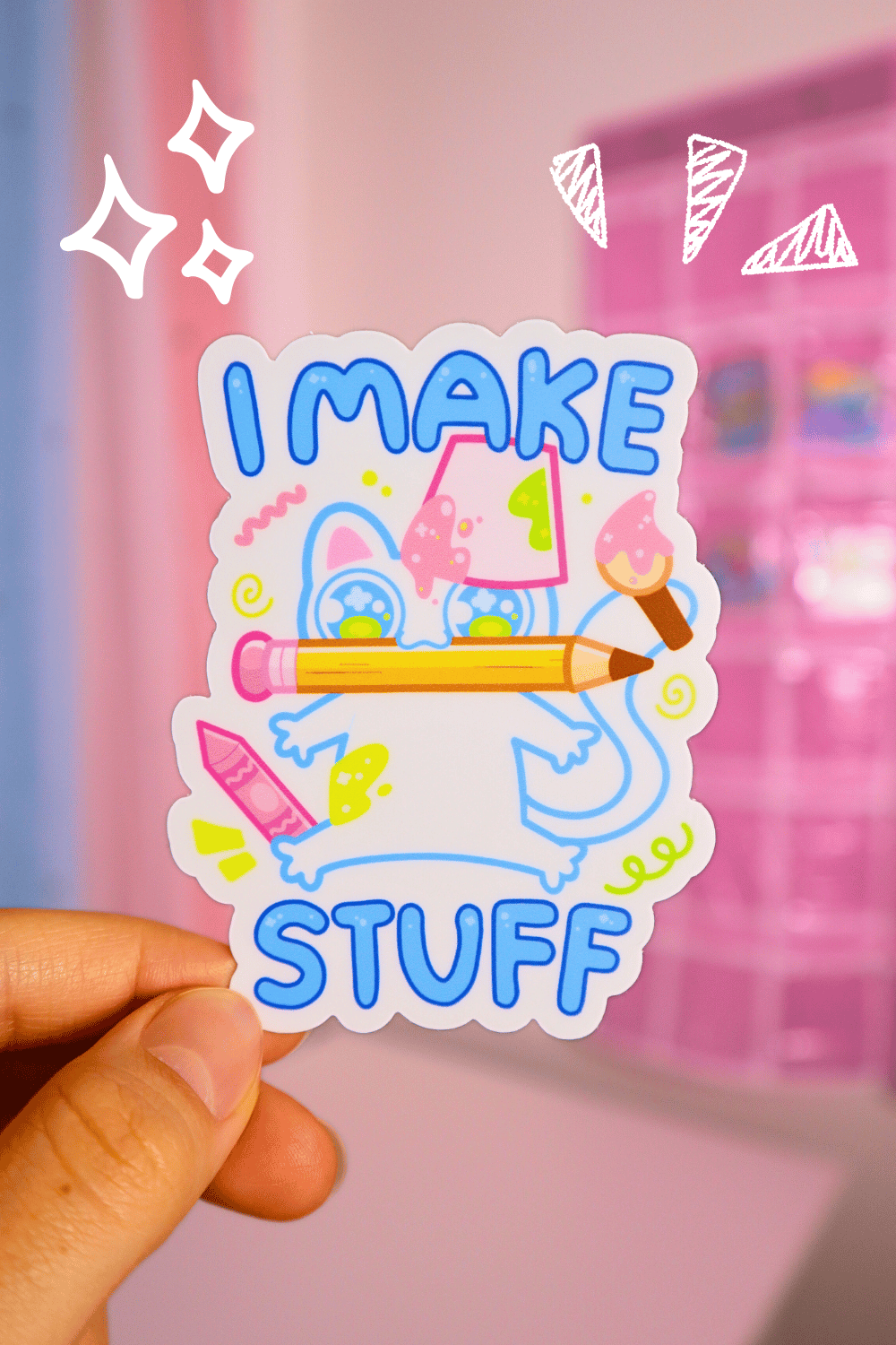 Stuff Back Sticker Artist Sticker Collection – Cakebite