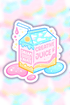 creative juice sticker