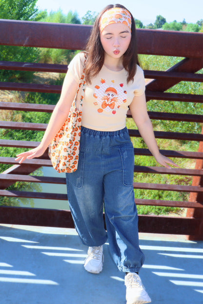 Pumpkin Spice Crop Top