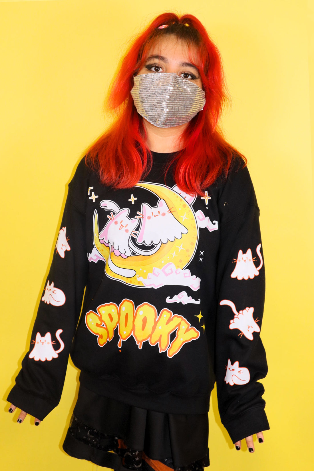 Spooky Kat Sweater