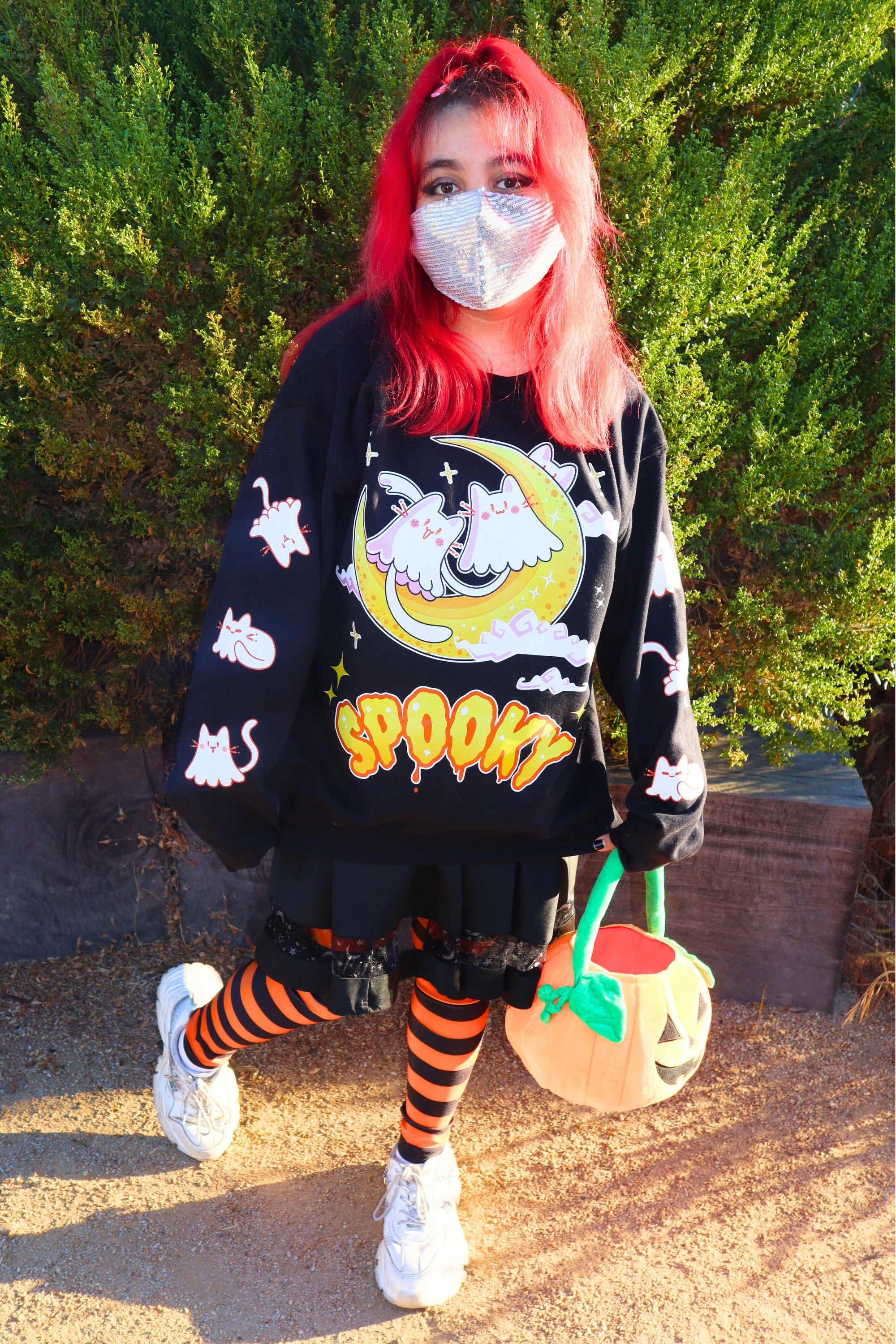 Spooky Kat Sweater