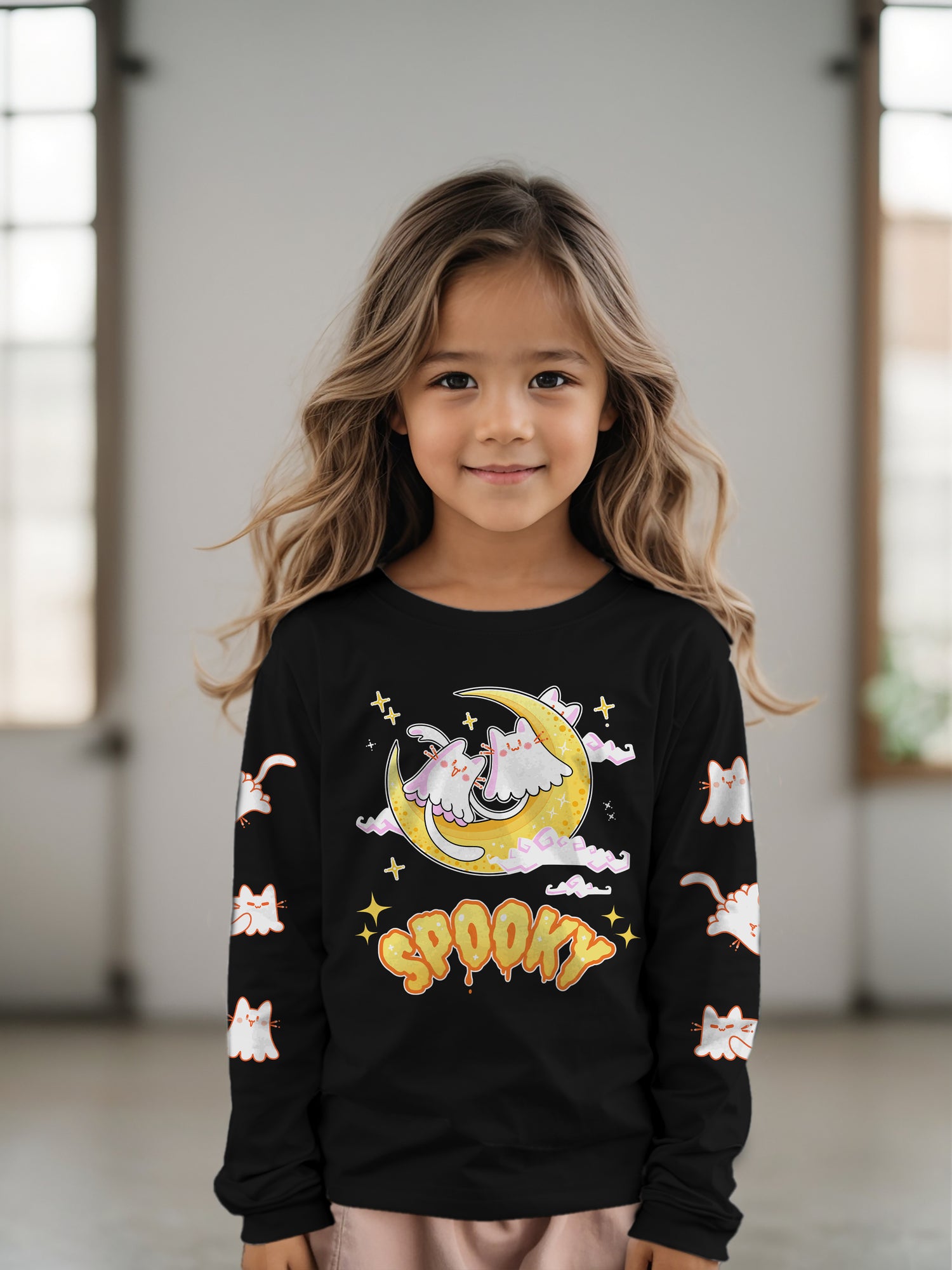 KIDS Spooky Kat Sweater